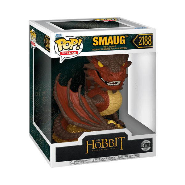 *Pre-order* The Hobbit - Smaug (Metallic) Pop! Deluxe (ETA October) - Gametraders Modbury Heights