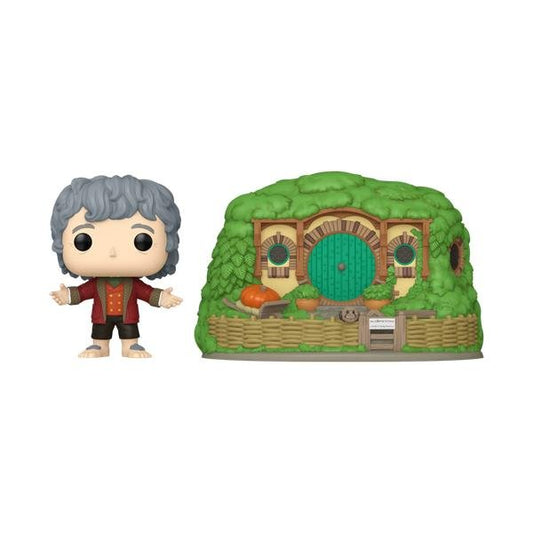 *Pre - order* The Lord of the Rings - Bilbo Baggins with Bag - End Pop! Vinyl Town (ETA July) - Gametraders Modbury Heights