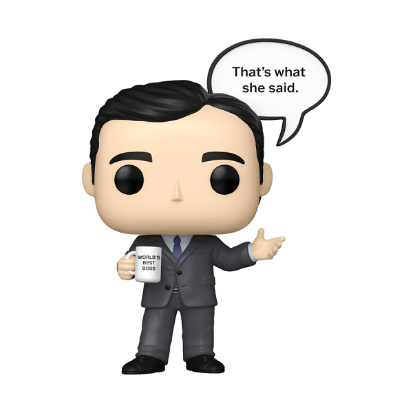 *Pre - order* The Office - Michael Pop! Sayings (ETA October) - Gametraders Modbury Heights