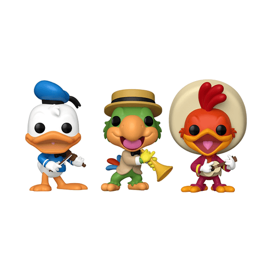 *Pre-order* The Three Caballeros - The Three Caballeros Pop! 3PK (ETA August) - Gametraders Modbury Heights