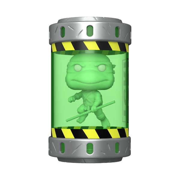 *Pre-order* TMNT - Donatello Ooze Canister UV Glow Pop! Vinyl (ETA November) - Gametraders Modbury Heights