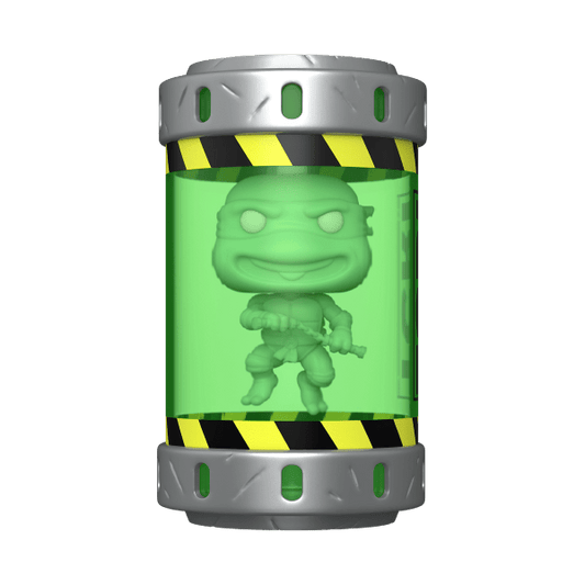 *Pre-order* TMNT - Michelangelo Ooze Canister UV Glow Pop! Vinyl (ETA November) - Gametraders Modbury Heights
