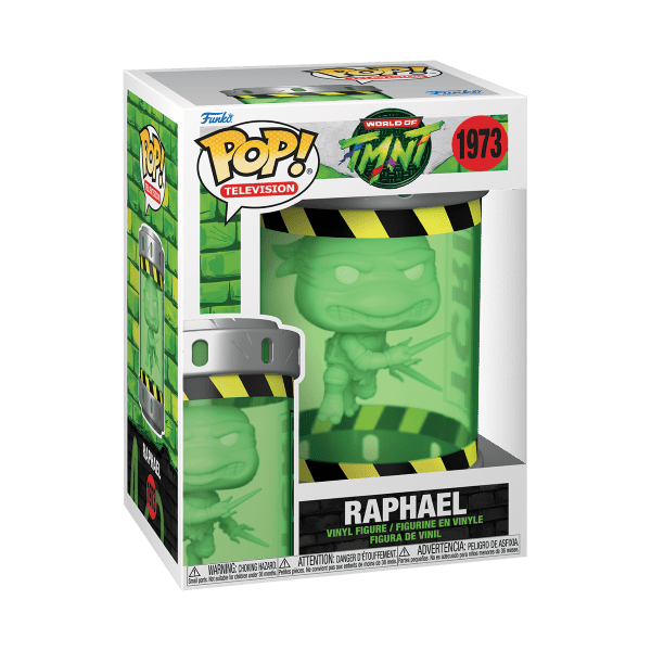 *Pre-order* TMNT - Raphael Ooze Canister UV Glow Pop! Vinyl (ETA November) - Gametraders Modbury Heights
