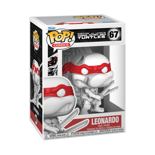 *Pre-order* TMNT: Sketched - Leonardo Pop! Vinyl (ETA November) - Gametraders Modbury Heights