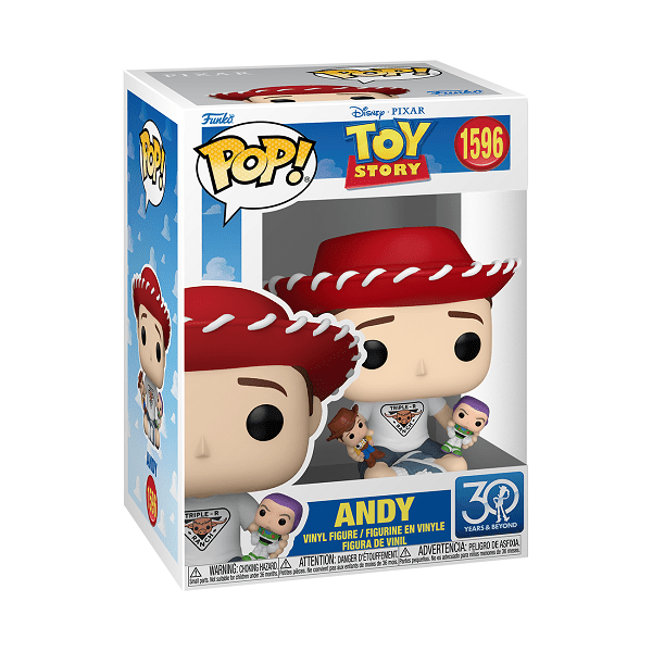 *Pre - order* Toy Story - Andy 30th Anniversary Pop! Vinyl (ETA July) - Gametraders Modbury Heights