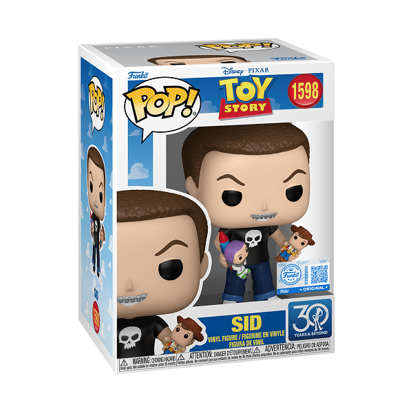 *Pre - order* Toy Story - Sid 30th Anniversary Pop! Vinyl (ETA July) - Gametraders Modbury Heights