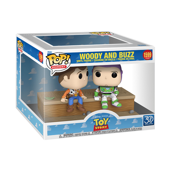 *Pre - order* Toy Story - Woody & Buzz 30th Anniversary Pop! Moment (ETA July) - Gametraders Modbury Heights