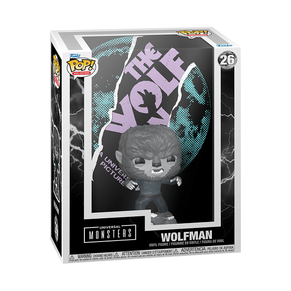 *Pre-order* Universal Monsters - The Wolfman VHS Pop! Cover (ETA October) - Gametraders Modbury Heights