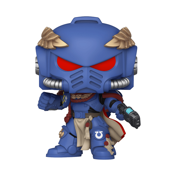 *Pre-order* Warhammer 40K - Ultramarines Captain Pop! Vinyl (ETA July) - Gametraders Modbury Heights