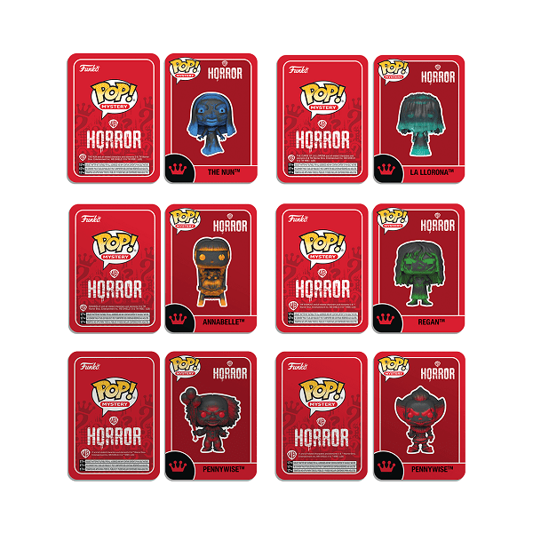 *Pre-order* Warner Bros: Horror – Mystery Pop! Vinyl Blind Box Assortment (Display of 6) (ETA August) - Gametraders Modbury Heights