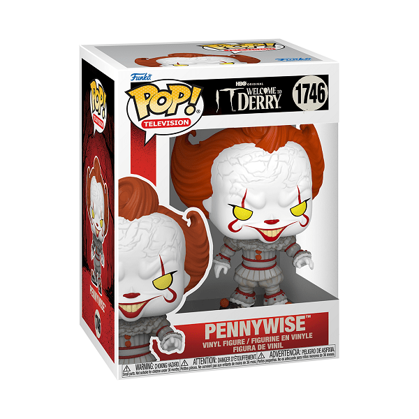 *Pre - order* Welcome to Derry - Pennywise Pop! Vinyl (ETA September) - Gametraders Modbury Heights