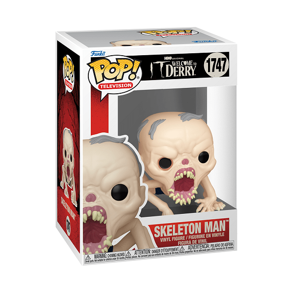 *Pre - order* Welcome to Derry - Skeleton Man Pop! Vinyl (ETA September) - Gametraders Modbury Heights