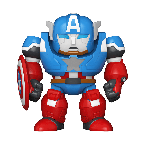 *Pre - order* What If - Captain America w/Mech Bitty Pop! Bot (ETA December) - Gametraders Modbury Heights