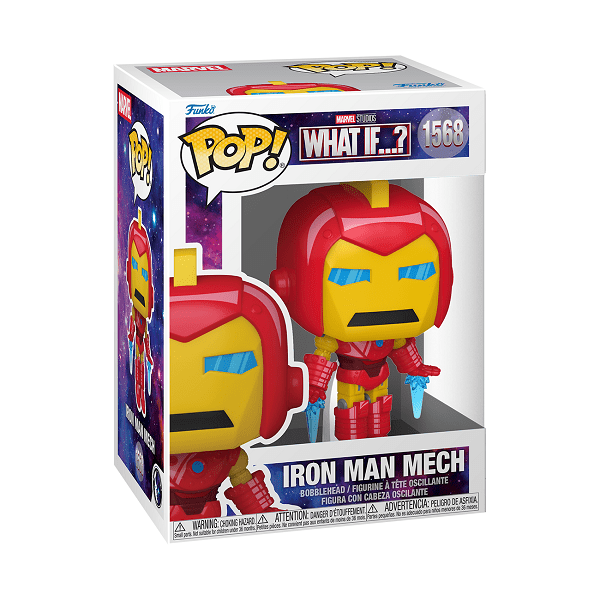 *Pre - order* What If - Iron Man Mech Pop! Vinyl (ETA September) - Gametraders Modbury Heights