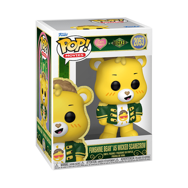 *Pre-order* Wicked x Care Bears - Funshine Bear as Wicked Scarecrow Pop! Vinyl (ETA May) - Gametraders Modbury Heights