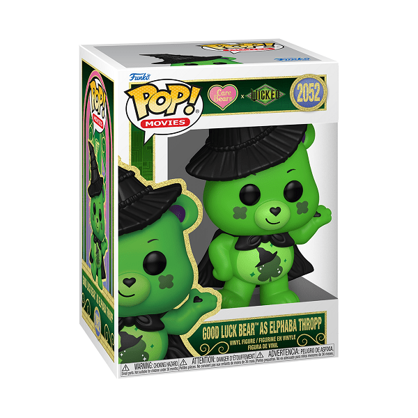 *Pre-order* Wicked x Care Bears - Good Luck Bear as Elphaba Thropp Pop! Vinyl (ETA May) - Gametraders Modbury Heights