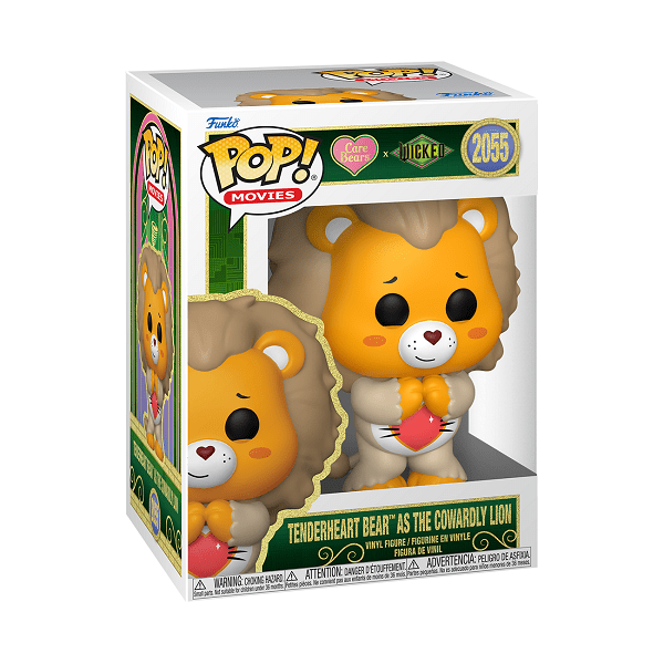 *Pre-order* Wicked x Care Bears - Tenderheart Bear as The Cowardly Lion Pop! Vinyl (ETA May) - Gametraders Modbury Heights