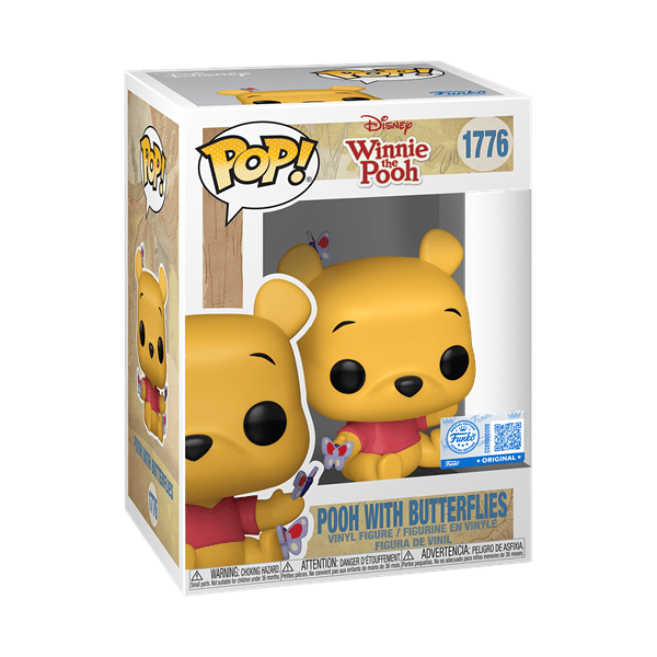 *Pre-order* Winnie the Pooh - Pooh w/Butterflies Pop! Vinyl (ETA July) - Gametraders Modbury Heights