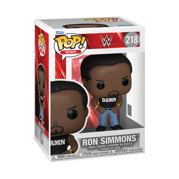 *Pre-order* WWE - Ron Simmons Pop! Vinyl (ETA September) - Gametraders Modbury Heights