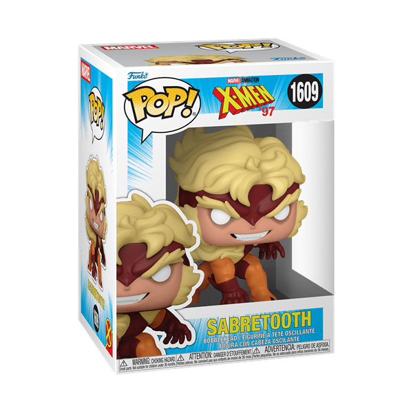 *Pre-order* X-Men '97 - Sabretooth Pop! Vinyl (ETA August) - Gametraders Modbury Heights