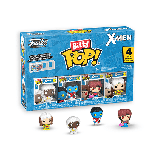 *Pre - order* X - Men - Gambit Bitty Pop! 4PK (ETA November) - Gametraders Modbury Heights