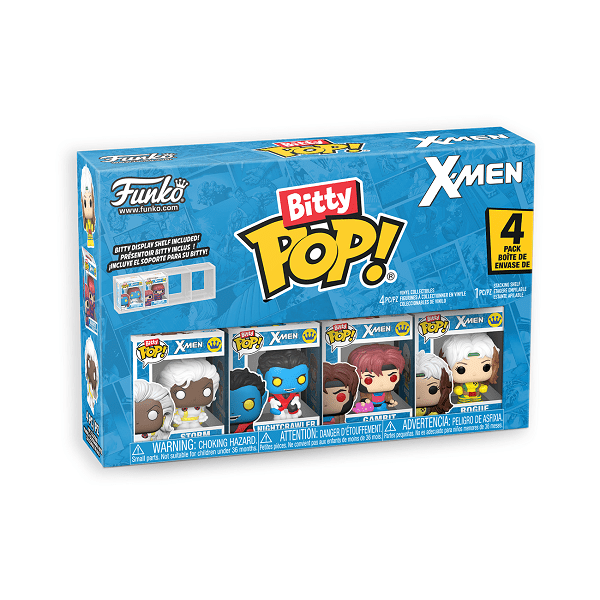 *Pre - order* X - Men - Gambit Bitty Pop! 4PK (ETA November) - Gametraders Modbury Heights