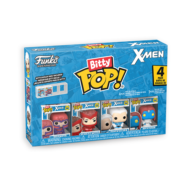 *Pre - order* X - Men - Magneto Bitty Pop! 4PK (ETA November) - Gametraders Modbury Heights