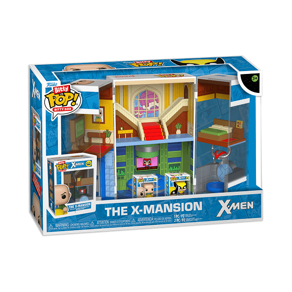 *Pre - order* X - Men - Xavier's School Bitty Pop! Playset (ETA November) - Gametraders Modbury Heights