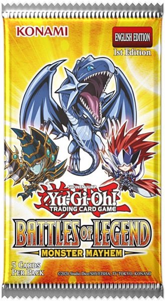 *Pre - order* Yugioh - Battles of Legend: Monster Mayhem Booster Box (28th August) - Gametraders Modbury Heights