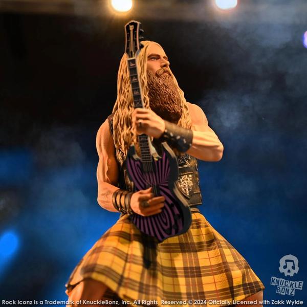 *Pre - order* Zakk Wylde - Zakk Wylde 2 Rock Iconz 8" Statue (ETA March) - Gametraders Modbury Heights