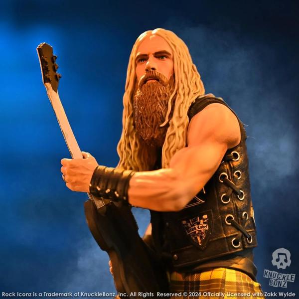 *Pre - order* Zakk Wylde - Zakk Wylde 2 Rock Iconz 8" Statue (ETA March) - Gametraders Modbury Heights