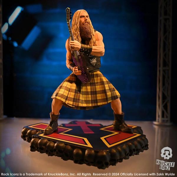 *Pre - order* Zakk Wylde - Zakk Wylde 2 Rock Iconz 8" Statue (ETA March) - Gametraders Modbury Heights