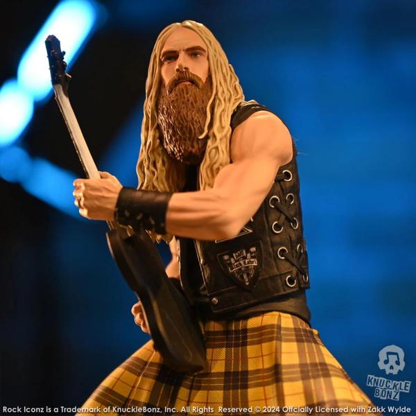 *Pre - order* Zakk Wylde - Zakk Wylde 2 Rock Iconz 8" Statue (ETA March) - Gametraders Modbury Heights