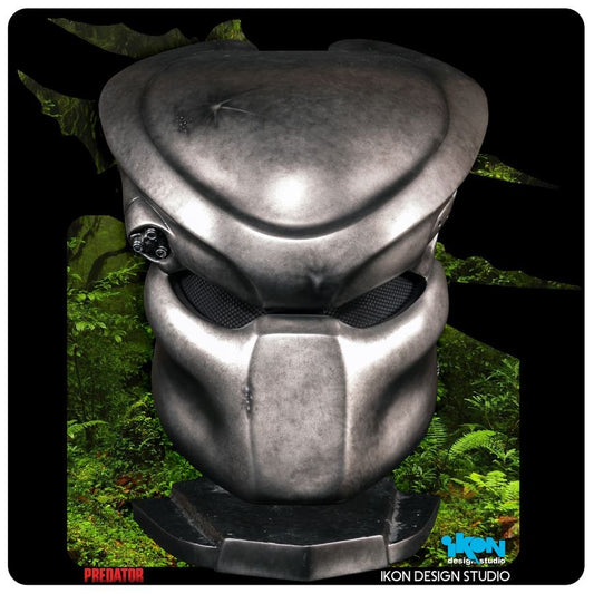 Predator - Classic Predator Life - Size Replica Mask with Stand - Gametraders Modbury Heights