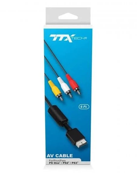 PS1, PS2, PS3 AV Cable - Playstation - (Boxed) - Gametraders Modbury Heights