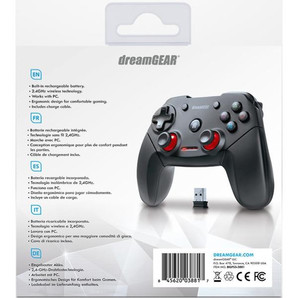 PS3/PC dreamGEAR Shadow Pro Wireless Controller - Gametraders Modbury Heights
