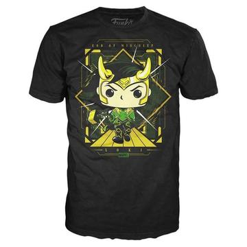PX Previews Marvel Loki Exclusive Mystery Funko Pop! & Large Tee Bundle - Gametraders Modbury Heights