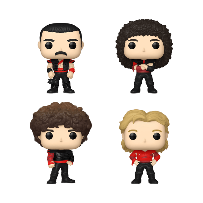 Queen - Radio Gaga Pop! Vinyl 4 - Pack - Gametraders Modbury Heights