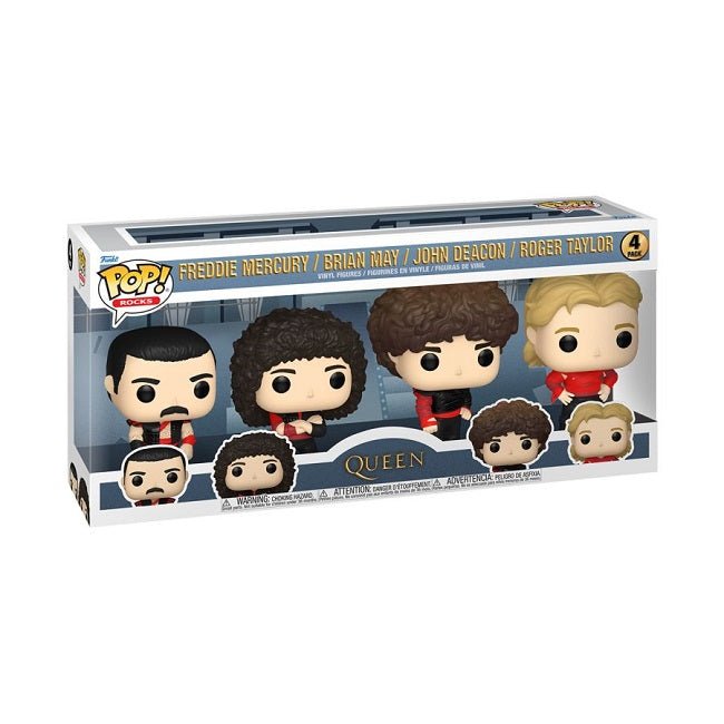Queen - Radio Gaga Pop! Vinyl 4 - Pack - Gametraders Modbury Heights