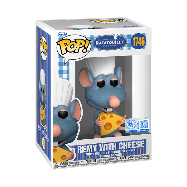Ratatouille - Remy w/Cheese Pop! Vinyl - Gametraders Modbury Heights