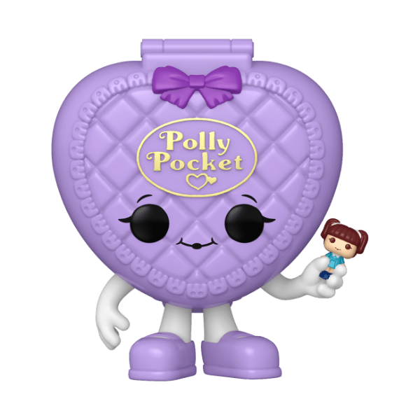Retro Toys: Polly Pocket - Heart Shell (Purple) Pop! Vinyl - Gametraders Modbury Heights