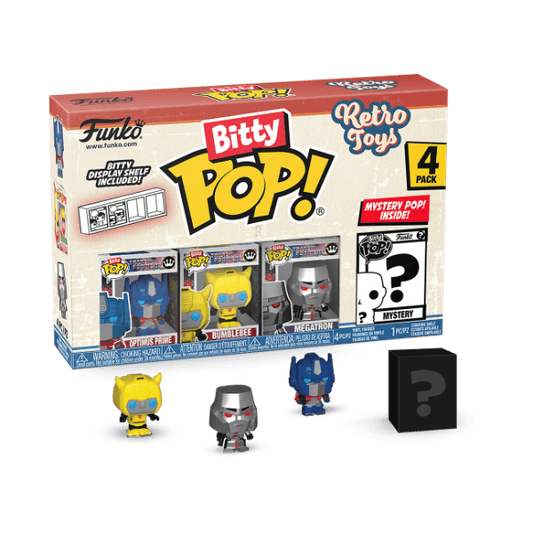 Retro Toys - Transformers Bitty Pop! Vinyl 4PK - Gametraders Modbury Heights