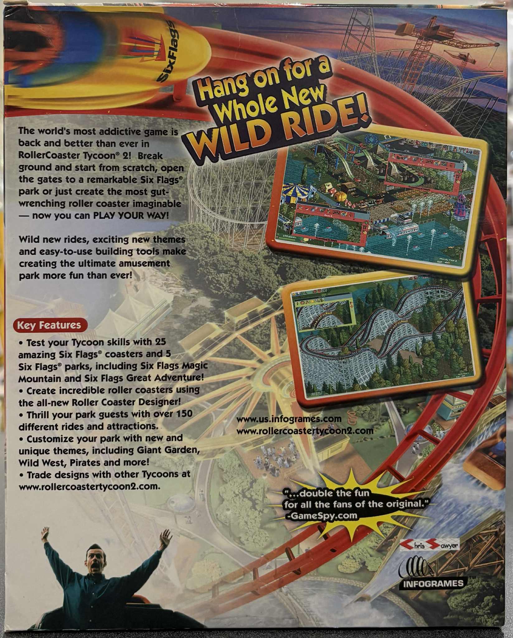 Rollercoaster Tycoon 2 Big Box PC - Gametraders Modbury Heights