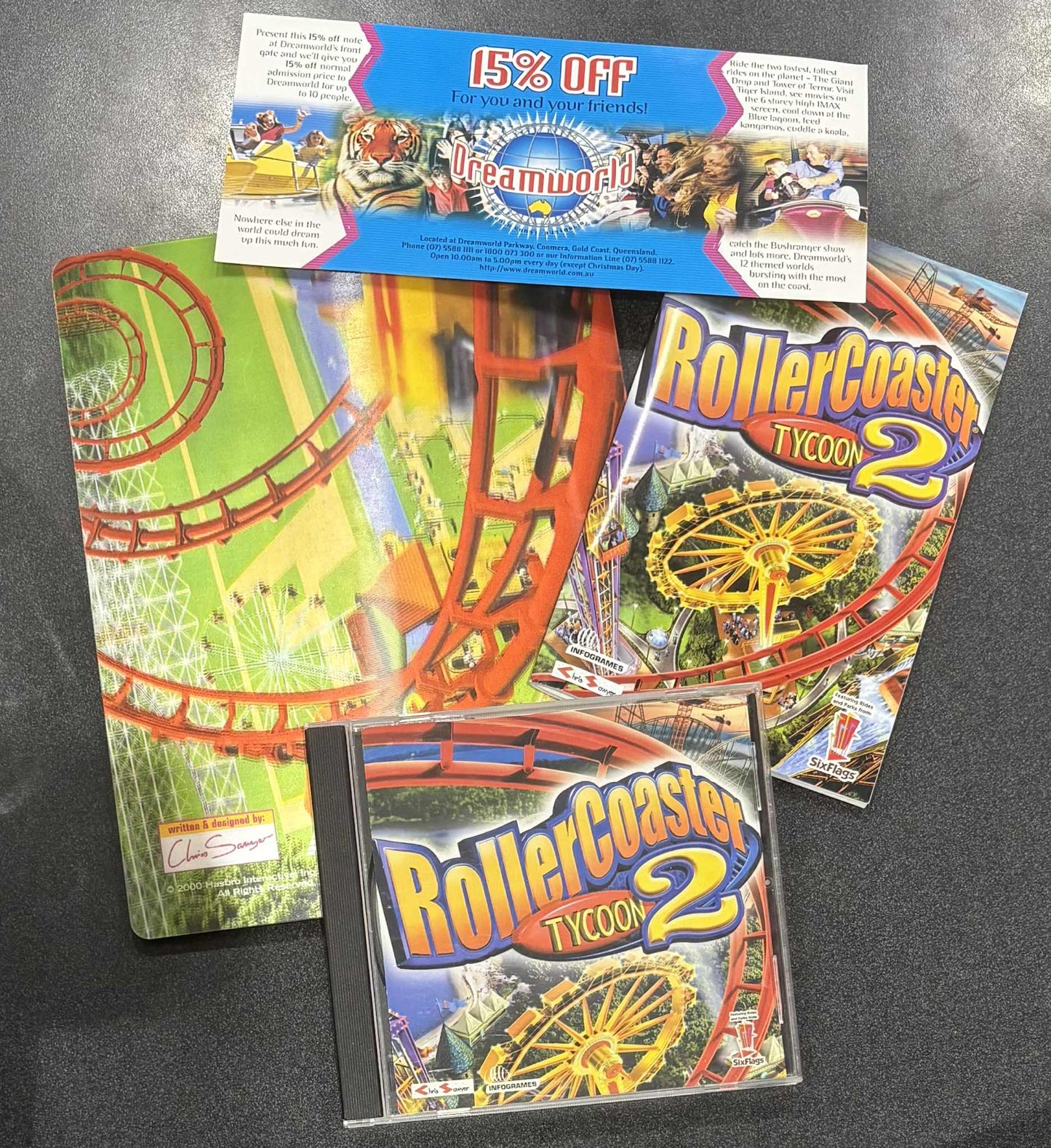 Rollercoaster Tycoon 2 Big Box PC - Gametraders Modbury Heights