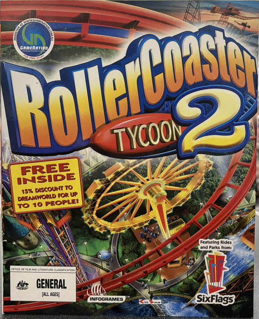 Rollercoaster Tycoon 2 Big Box PC - Gametraders Modbury Heights