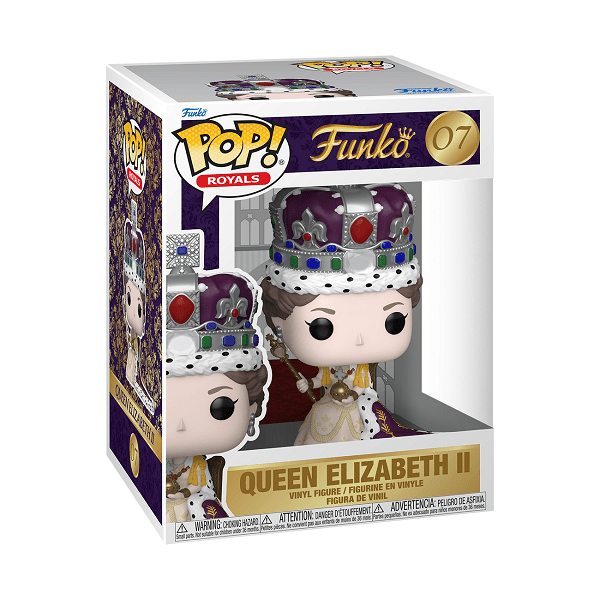 Royal Family - Queen Elizabeth II (Coronation) Pop! Premium - Gametraders Modbury Heights