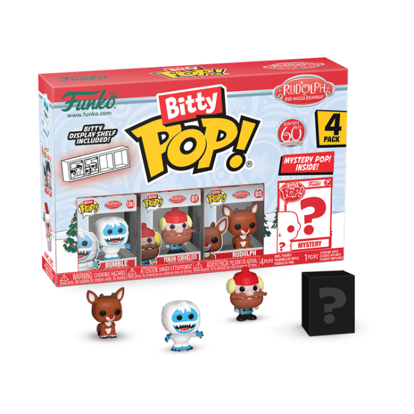Rudolph - Bumble Bitty Pop! Vinyl 4PK - Gametraders Modbury Heights