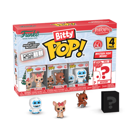 Rudolph - Clarice Bitty Pop! Vinyl 4PK - Gametraders Modbury Heights