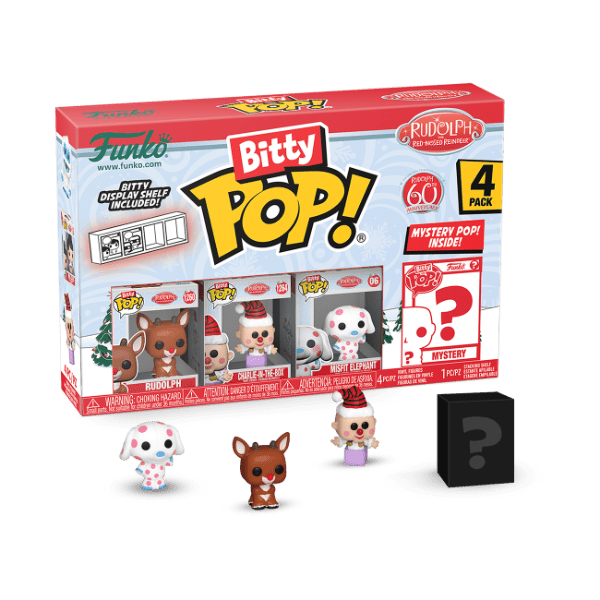 Rudolph - Rudolph Bitty Pop! Vinyl 4PK - Gametraders Modbury Heights