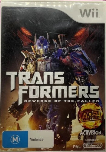 Transformers Revenge Of The Fallen Wii